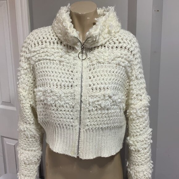 Nasty Gal Sweaters - 🔴SOLD🔴Nasty Gal Zip Up Cardigan